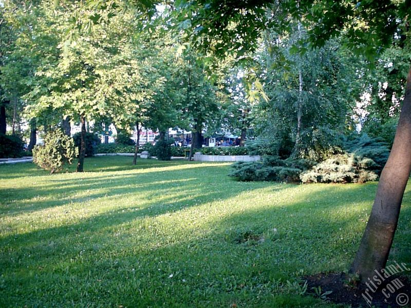 View of Yalova city in Turkey.
